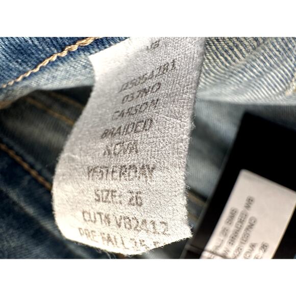Veronica Beard Jeans Carson Braided Nova Womens Pants Size 26 New Rare Pockets - Picture 11 of 11